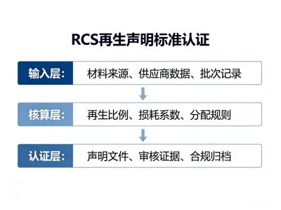 东莞RCS再生声明标准认证再生与含量